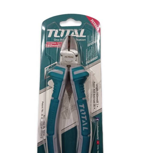 Клещи резачки TOTAL 160мм (6")