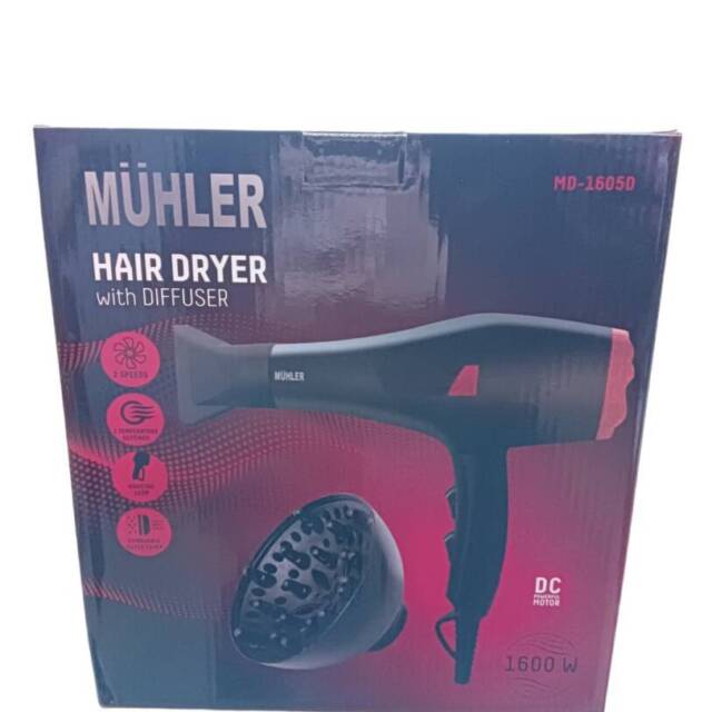 Сешоар MUHLER 1600W (MD-16050)