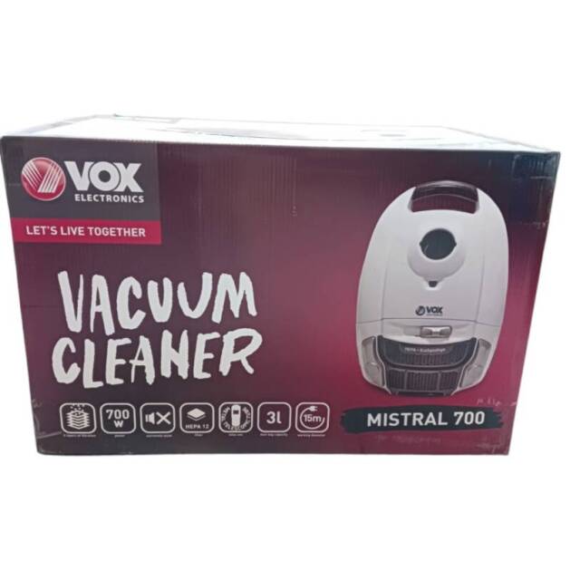 Прахосмукачка VOX 700W  (MISTRAL 700)