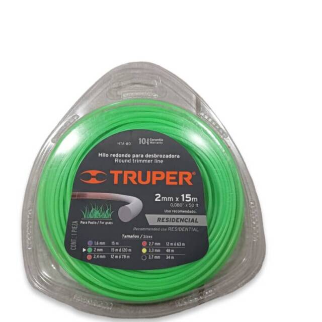 Корда за тример кръгла 2мм-15м TRUPER